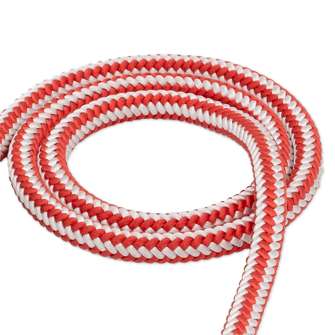 Salmon Rope Dog Leash, detail