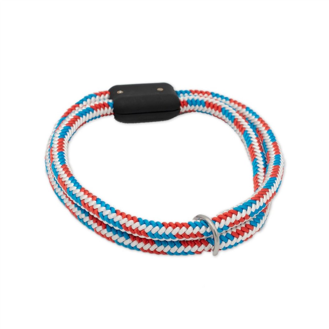 American Rope Dog Collar, top view