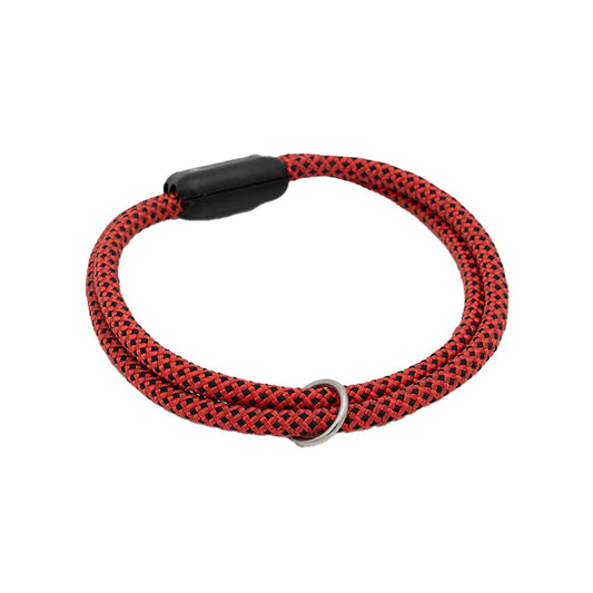 Colorado Rope Dog Collar, top view